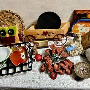 Decorative Home Decor, Wooden Cart Lot